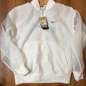 lightweight, loose-fitting bomber.